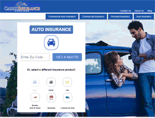 Tablet Screenshot of calicoinsurance.com